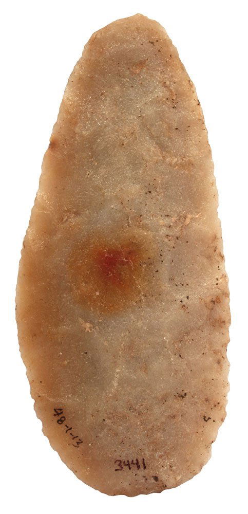 5 3/4" Archaic Knife.  WI.  Thin.  Ex-Stevens, Gene (1 of 3)