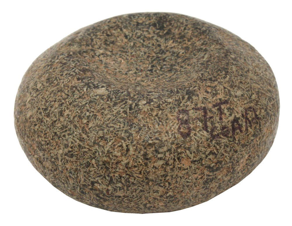 2 1/2" Salt River Discoidal.  IL.  Granite.  Ex-John (1 of 4)