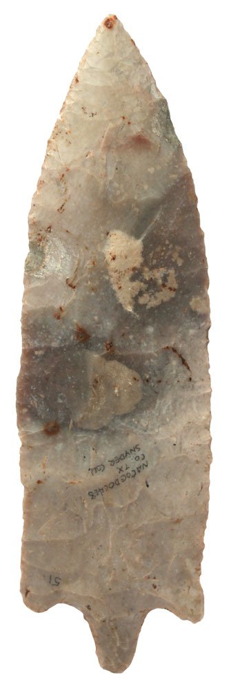 7 1/2" Lufkin.  Nacodoches Co, TX.  Large example with (1 of 2)