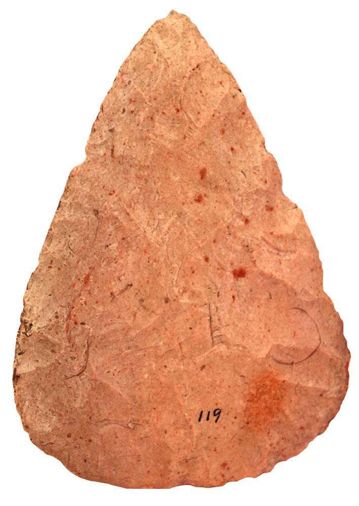 4 3/8" North Blade.  Putnam Co, IL.  Ex-Somers. (1 of 3)