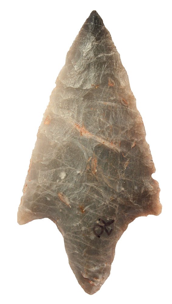 3" Dickson.  AR.  Grey Novaculite.  Pictured in Legends (1 of 3)