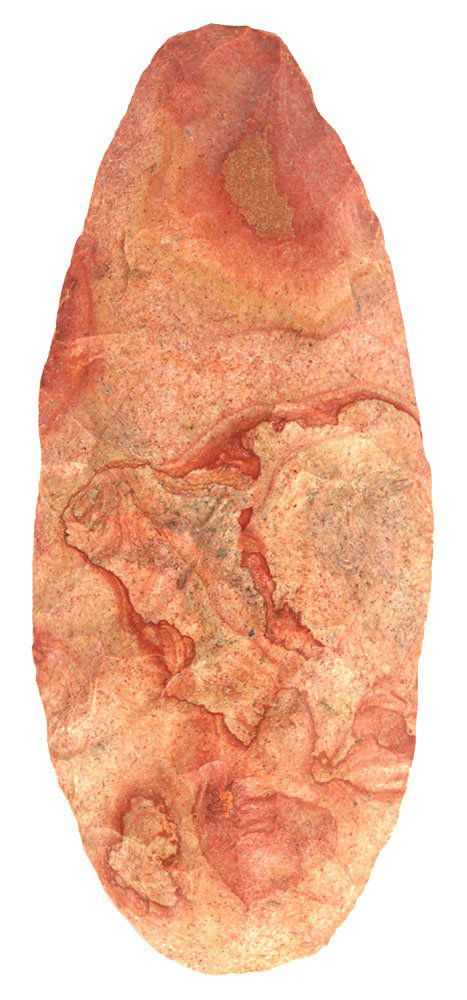 Colorful  8" Spade.  Union Co, IL.  Ex-Devin Schilb (1 of 2)