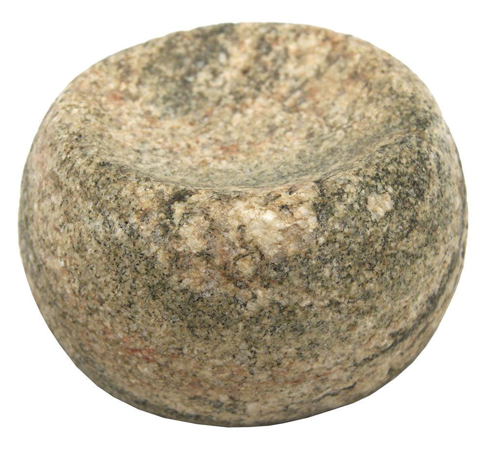 4" Cupped Discoidal.  Boone Co, MO.  Swirled, well (1 of 2)