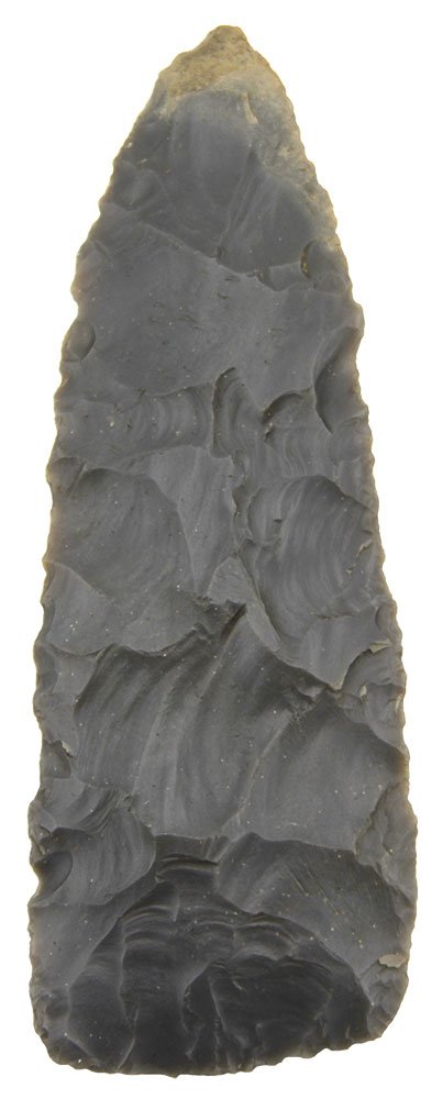 4 3/4" Fleshing Knife.  Hancock Co, KY.  Ex-Billy Bush (1 of 2)