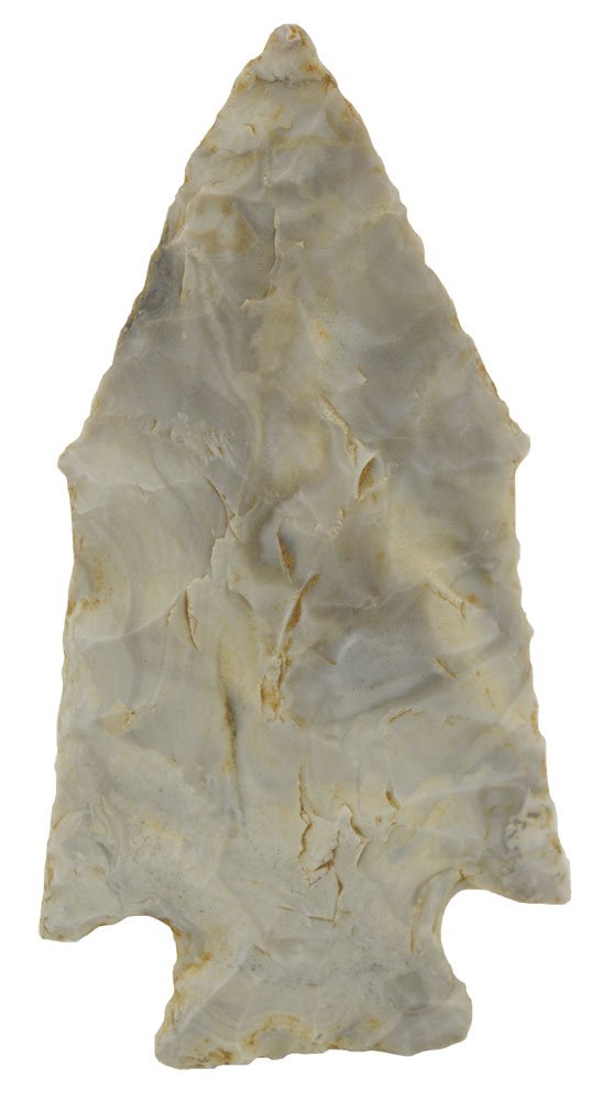 3 1/4" Five Point Afton.  IL.  Cobden Chert.  Davis G10 (1 of 3)