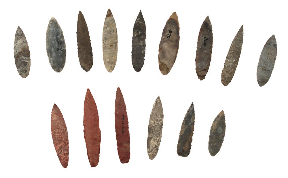 Roy Hathcock's Nodena's.  1 9/16"-2 5/8".  Large, thin. (1 of 1)