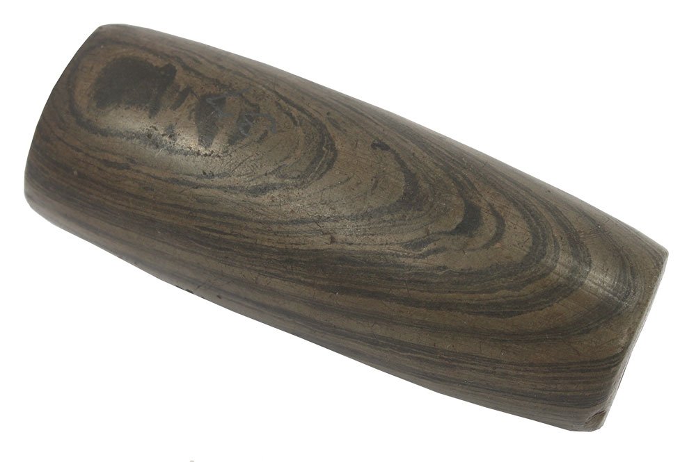 3 5/16" Tube Bannerstone.  IN.  Ex-Dave Warner. (1 of 3)