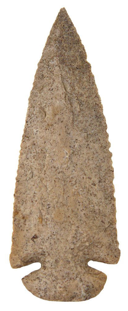 4 3/8" Dovetail.  Schuyler Co, IL.  Haney Chert. (1 of 3)