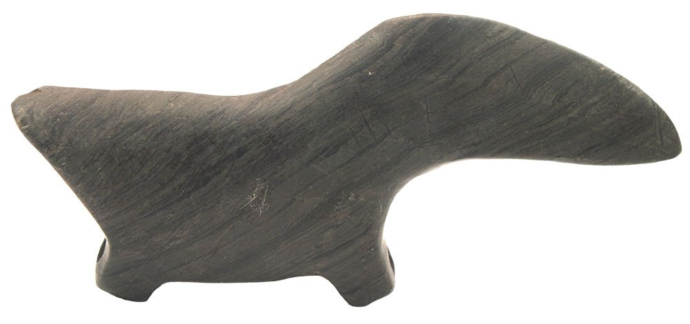 Sale Highlight - 3 3/4" Slate Birdstone.  Pictured 1917 (1 of 5)