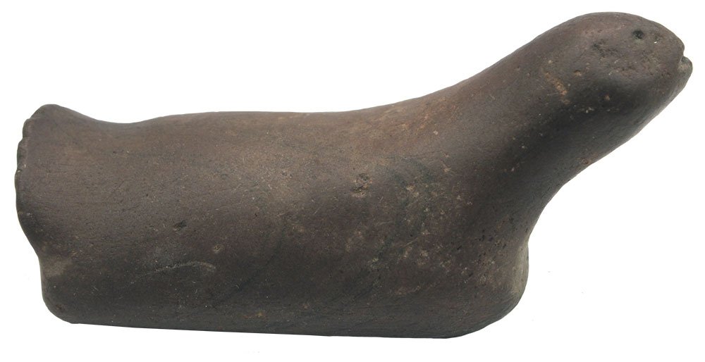 3 1/8" Slate Birdstone.  Ex-Townsend.  Birdstone Book (1 of 4)