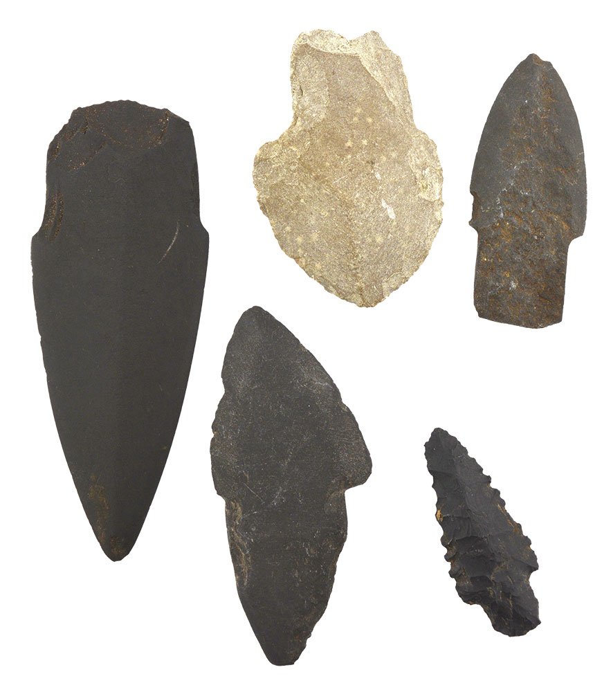 5 Alaskan Points.  1 3/4"-3 7/8".  Includes several (1 of 1)