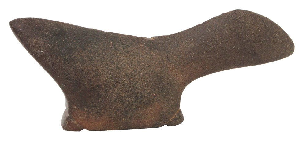 Fine 3 1/4" Brown Slate Birdstone.  McMinn Co, TN. (1 of 3)