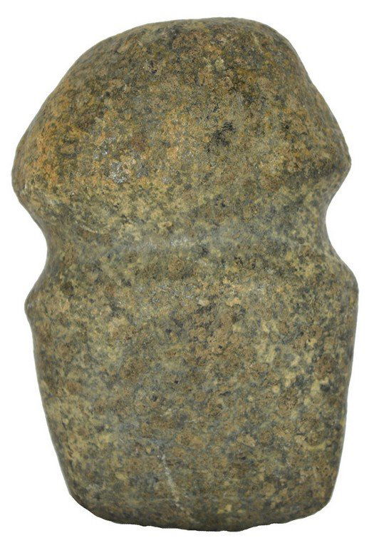 4 3/8" Full Groove Axe.  IN.  Nice, polished. (1 of 2)