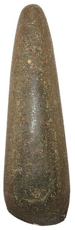 10 1/2" TN Tapered Pole Celt.  Nice polish.  Small nick (1 of 3)