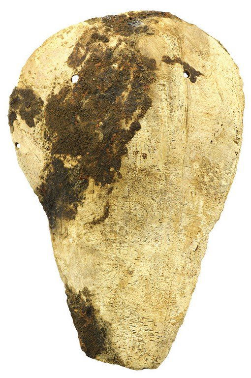 5 7/8" Shell Mask.  Tellico, TN.  Good condition. (1 of 3)