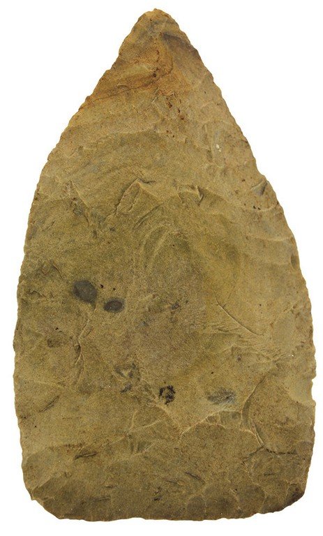 4 1/8" Lost Lake Preform.  Fayette Co, IL.  Found by (1 of 2)