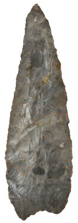 4 1/4" Haw River.  Smith Co, TN.  Glued.  Rare type. (1 of 2)