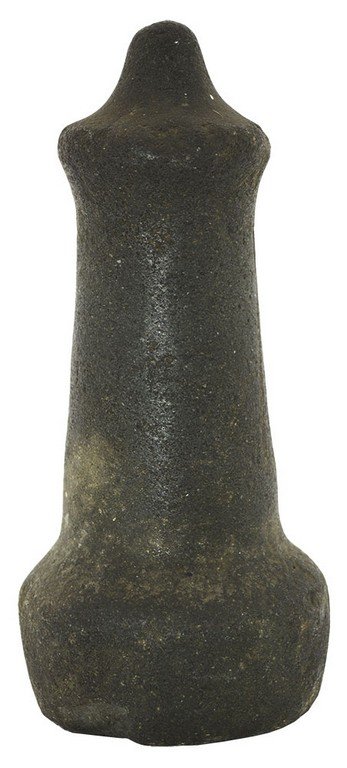 6 3/8" Northwest Coast Pestle. Vancouver Island, BC.: 6 3/8" Northwest Coast Pestle. Vancouver Island, BC. Nice polish, nipple top