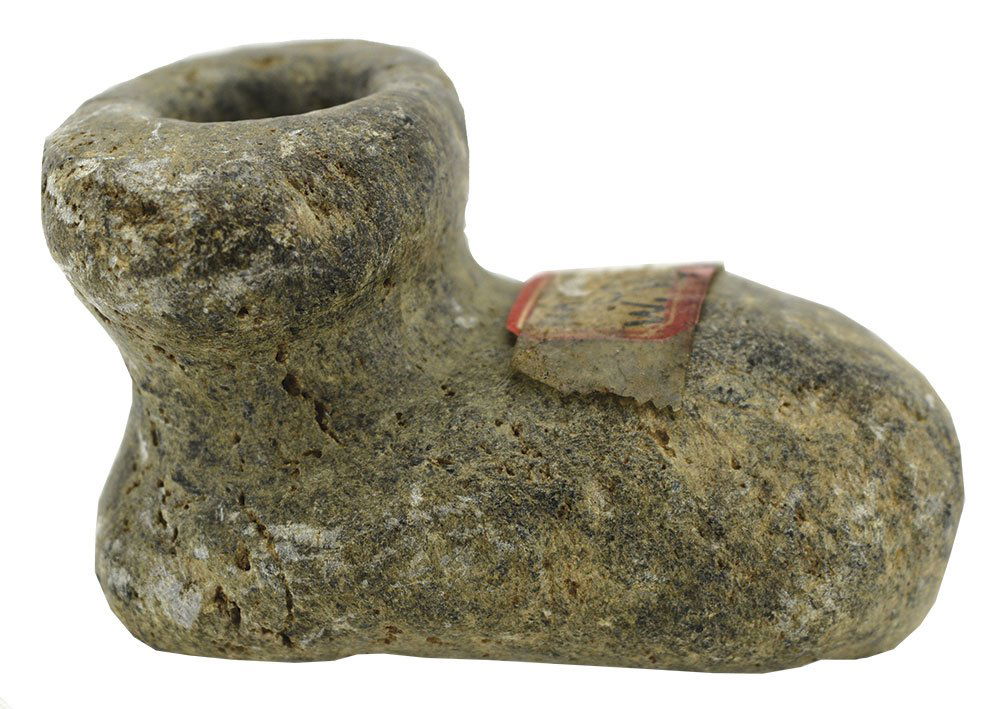 2 5/8" Early Historic Flared Bowl Pipe.  Mason Co, WV. (1 of 2)