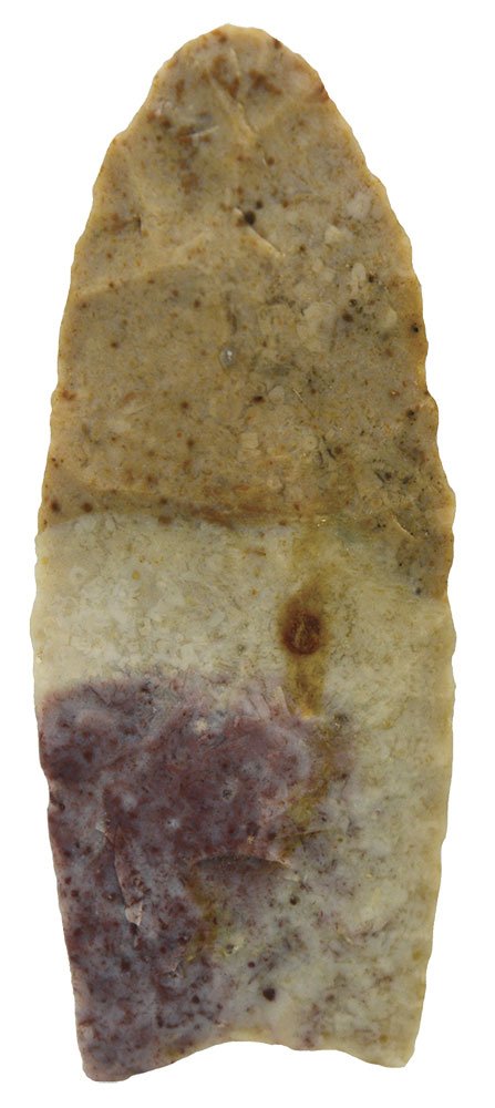 2 9/16" Clovis.  IL.  Colorful Payson Chert example. (1 of 3)