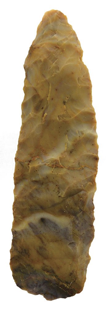 3 11/16" Clovis Knife.  Dorchester Co, MD.  Flintridge. (1 of 3)