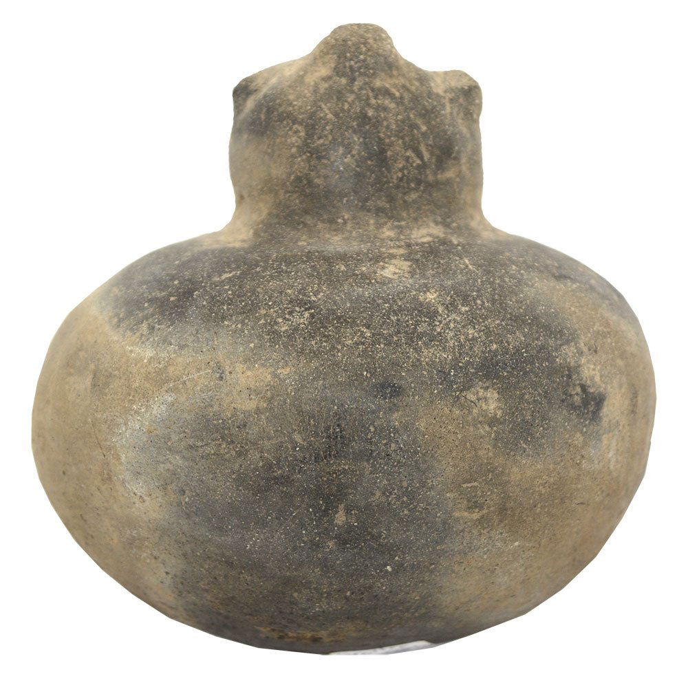 4 15/16" H. Hooded Effigy Bottle.  Scott Co, MO. (1 of 5)