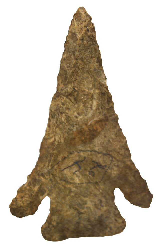 2 3/4" Lost Lake.  Massac Co, IL.  Nicely beveled, (1 of 3)