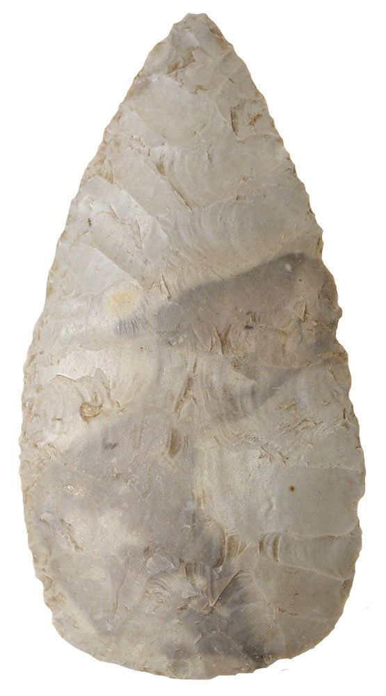 7 3/8" Castroville Knife.  Burnet Co, TX.  Large, thin (1 of 3)