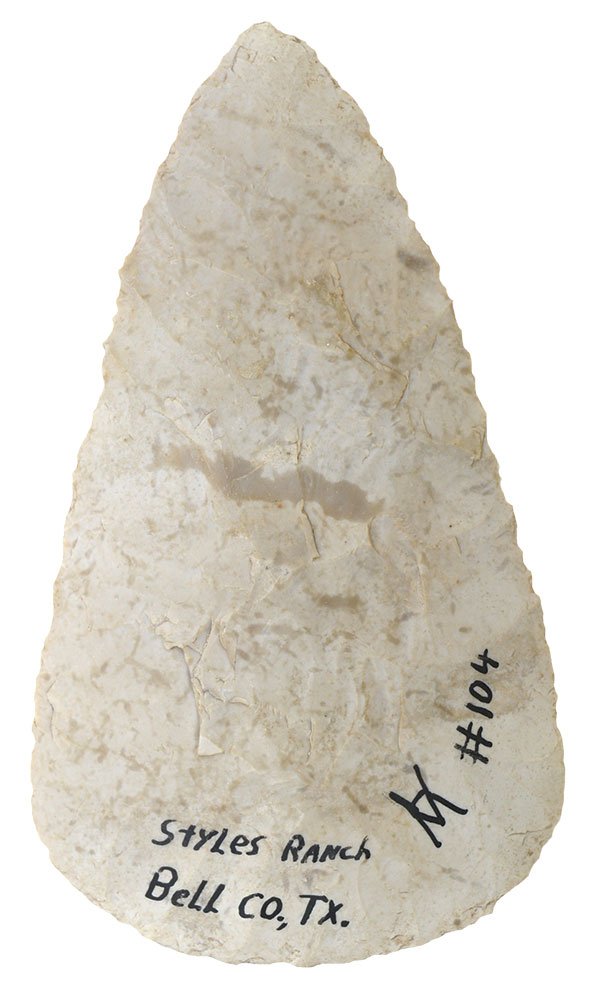 5 5/8" Castroville Knife.  Bell Co, TX (Styles Ranch). (1 of 3)