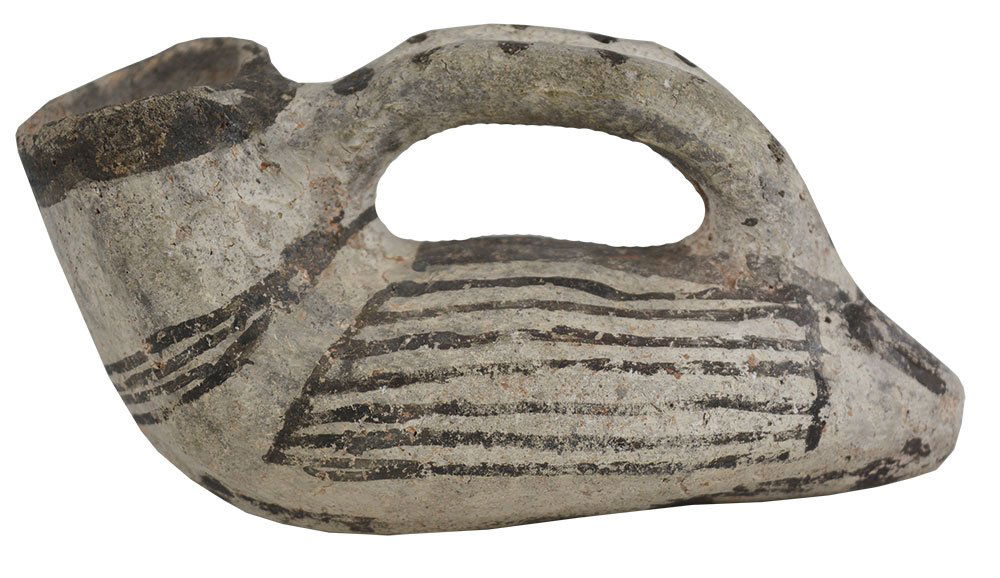 4" Anasazi Miniature Duck Effigy Pot.  AZ.   Very good (1 of 4)