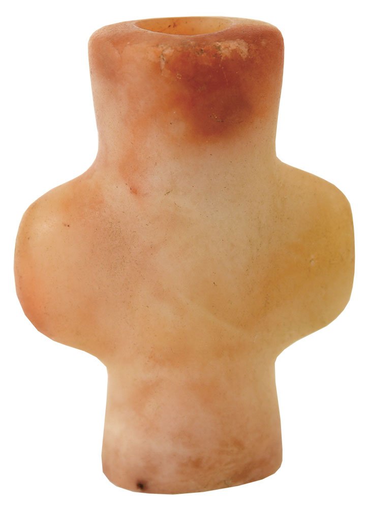 2 9/16" Bottle Bannerstone.  Pike Co, MO.  Excellent (1 of 6)