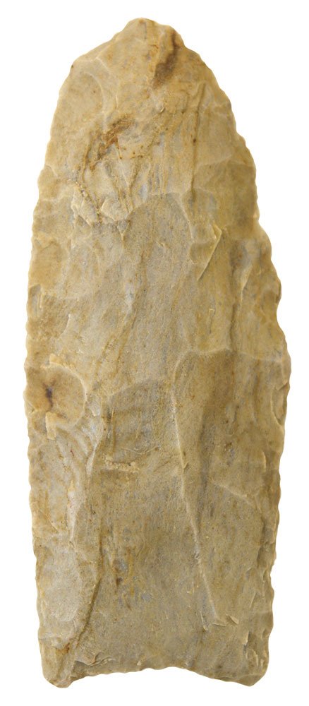 2 3/4" Clovis.  Adams Co, OH.  Cream chert.  Bennett (1 of 3)
