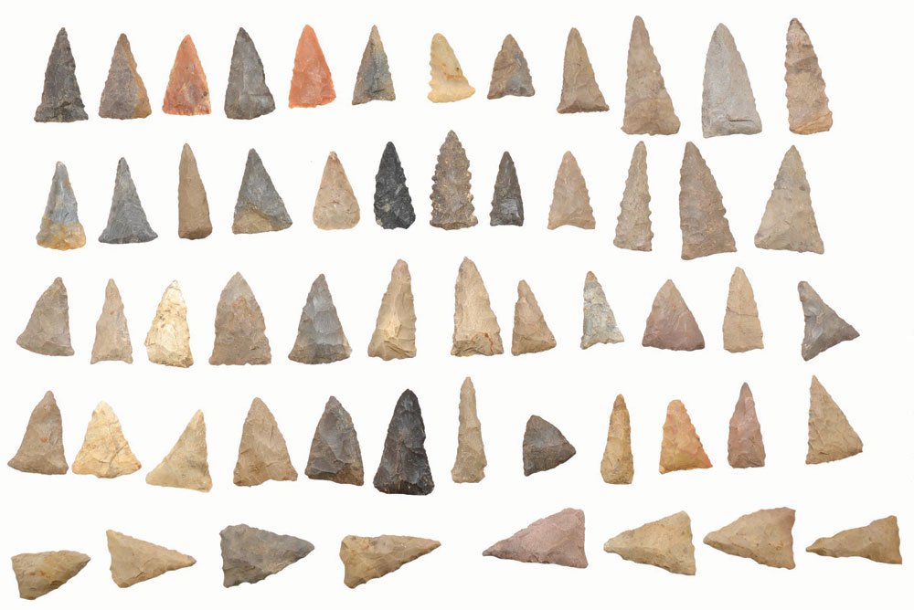 56 Ft. Ancient Triangles.  Scioto Co, OH site. 1/2"-1 (1 of 1)