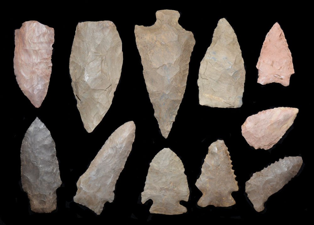 11 Points found at Ten Mile Island (TN).  1 5/8"-3 (1 of 1)