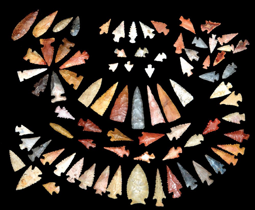 Group of 80 Points.  MO/OK/AR.  Ex-Roy Hathcock (1 of 1)