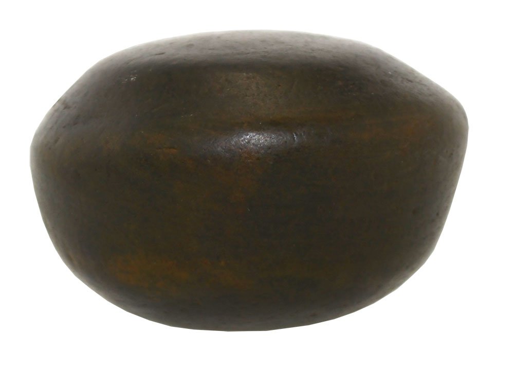 1 15/16" Cone.  Greene Co, IL.   Unusual, rimmed base. (1 of 5)