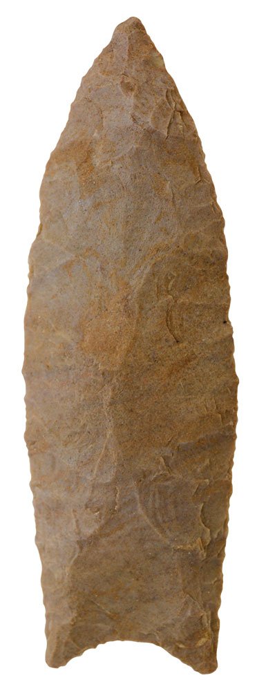 3 5/8" Clovis.  Stewart Co, TN.  Jackson G9.5 COA . (1 of 3)