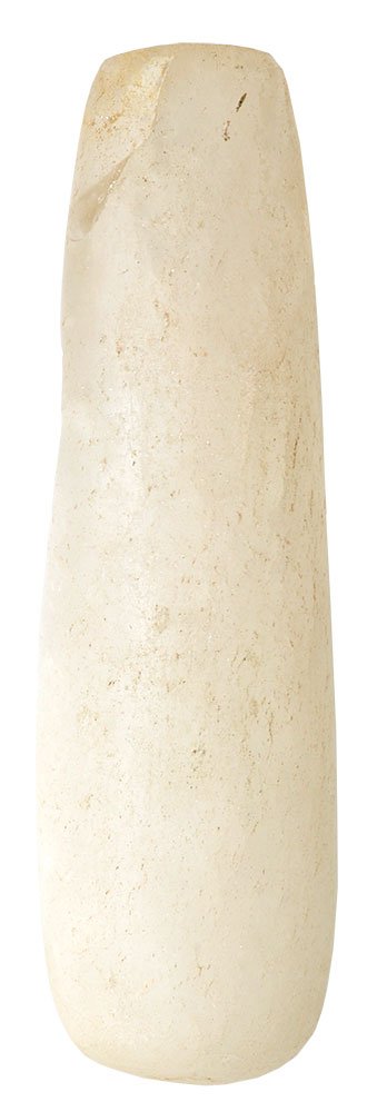 4" Chisel.  Hamilton Co, OH.  Crystal Quartz.  Rare (1 of 3)