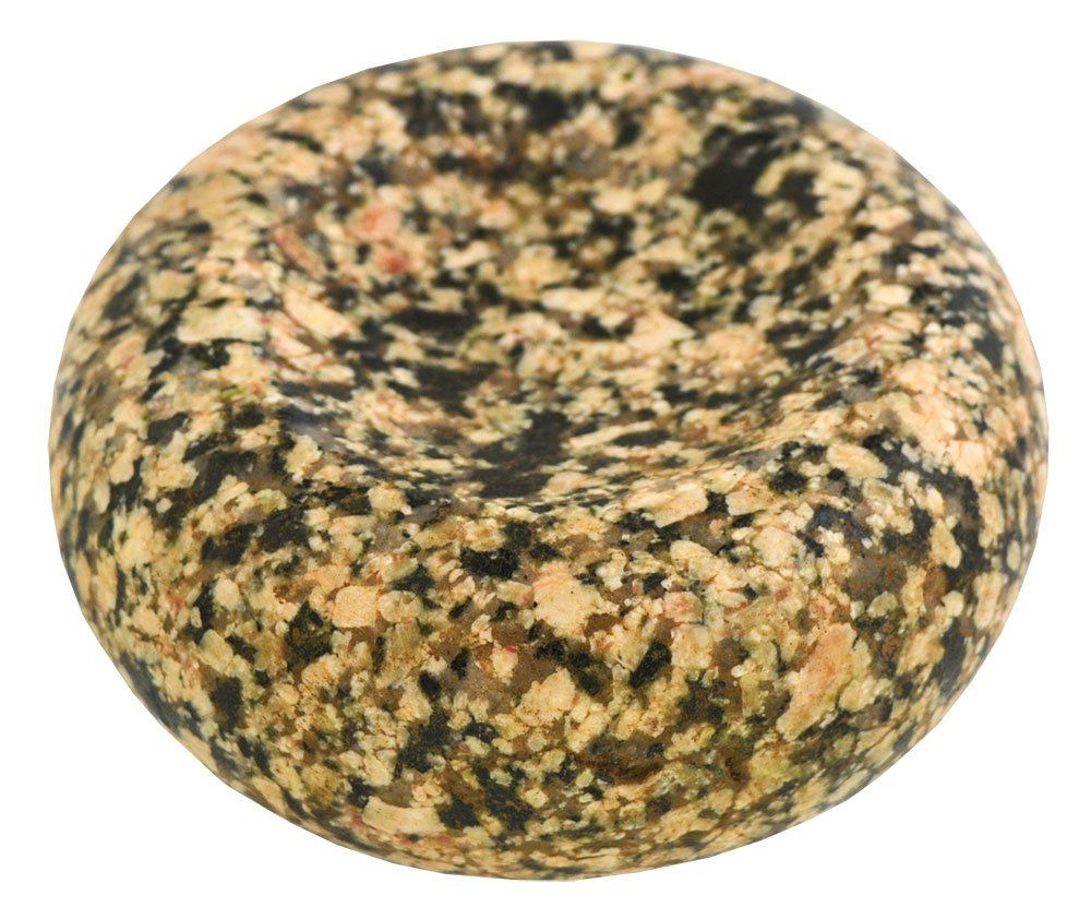 3 1/4" Cupped Discoidal.  Illinois.  G10, colorful (1 of 4)