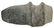 6 3/4" Raised Ridge Axe. Bond Co, IL. Meadows COA.