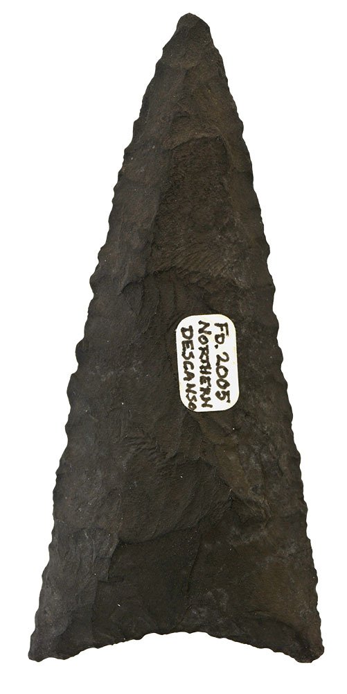 3 3/8" Triangular Point.  Southern California.  Deep (1 of 2)