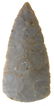 4" Flintridge Adena Blade. OH. Well made. Davis G9