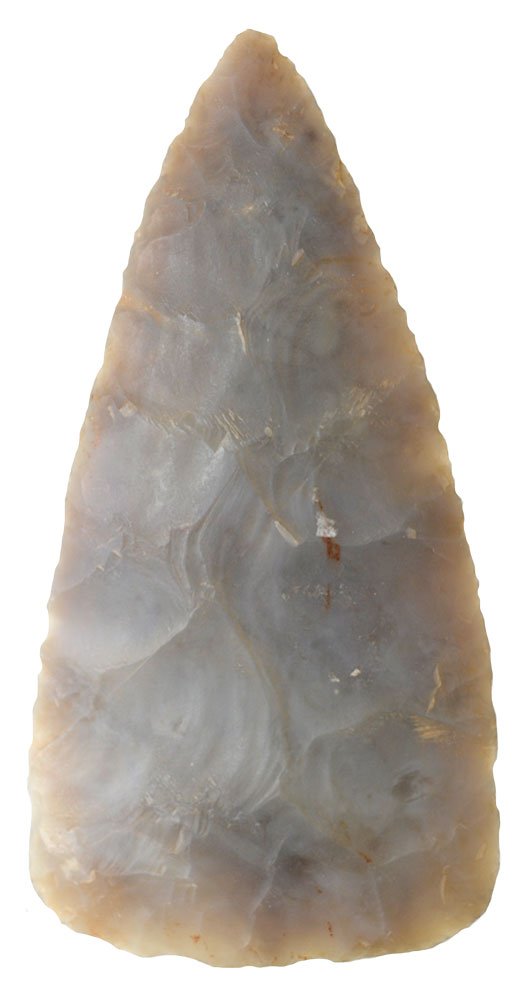 5" Square Back Hopewell Blade.  Ross Co, OH. (1 of 3)