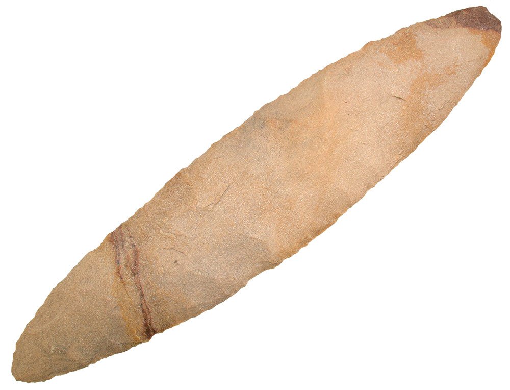 19 1/2" Clovis Biface.  Jackson Co, WI.  Hixton Stermer (1 of 3)