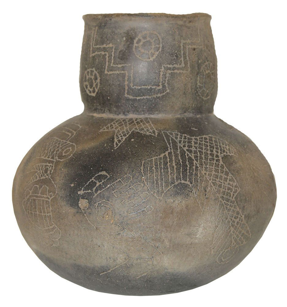 7" H. Stovetop Jar from Roy Hathcock's study pieces. (1 of 6)