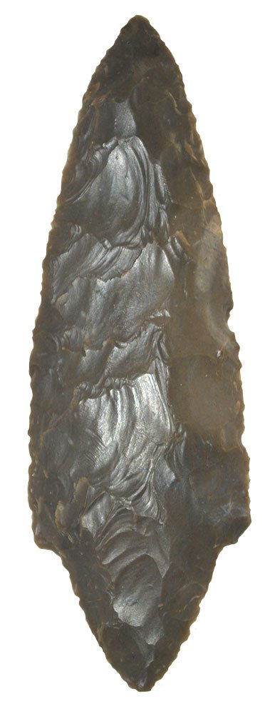 4 1/2" Hornstone Adena.  Morgan Co, IN.  Nice.  Rogers (1 of 5)