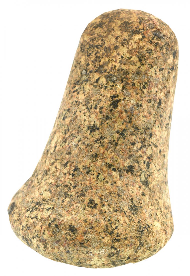 4 1/2" Flared Base Pestle.  OH.  Granite.  Good (1 of 3)