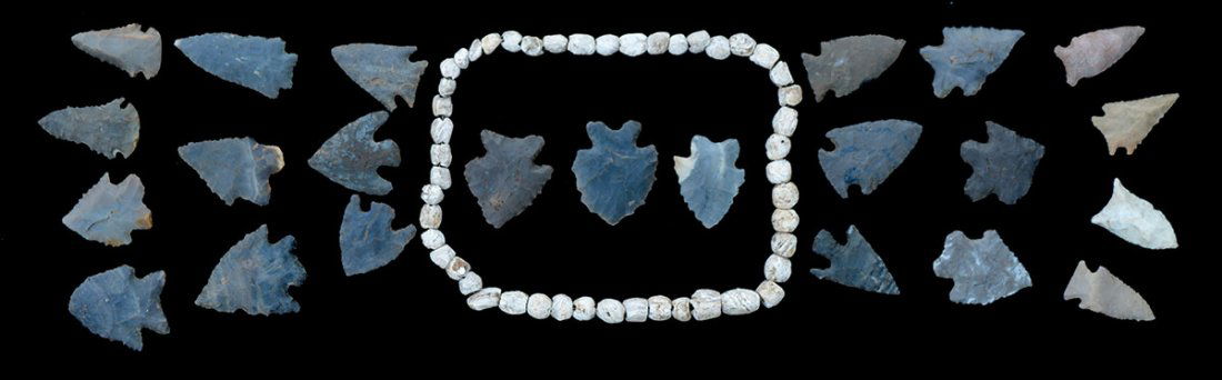 Group of 23  Points (1 1/2"-2 1/4") and Shell Bead (1 of 1)