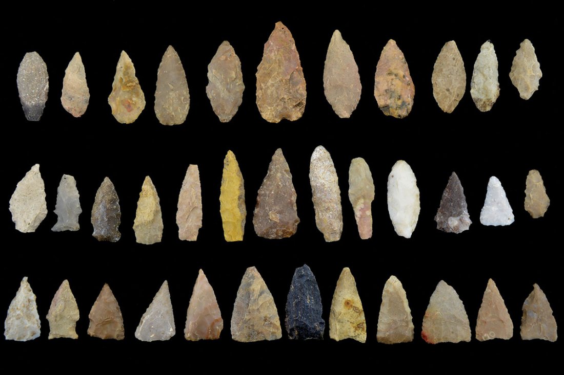 36 Points (1"-2 3/8") found on Dilworth ranch in (1 of 1)