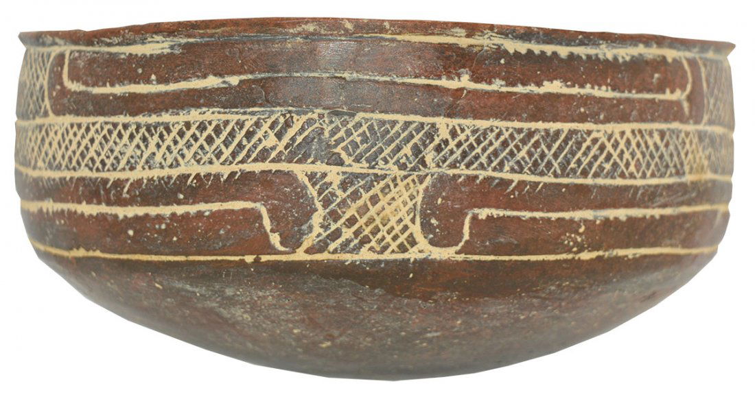 7 5/8" Caddo Friendship Bowl.  Friendship Co, AR. (1 of 3)